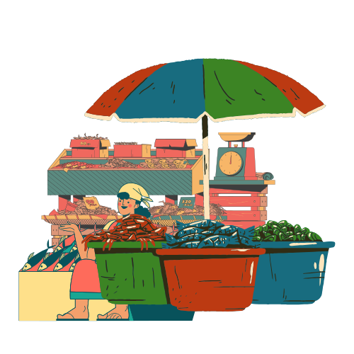 portfolio Aling Nena’s Fish Stall
