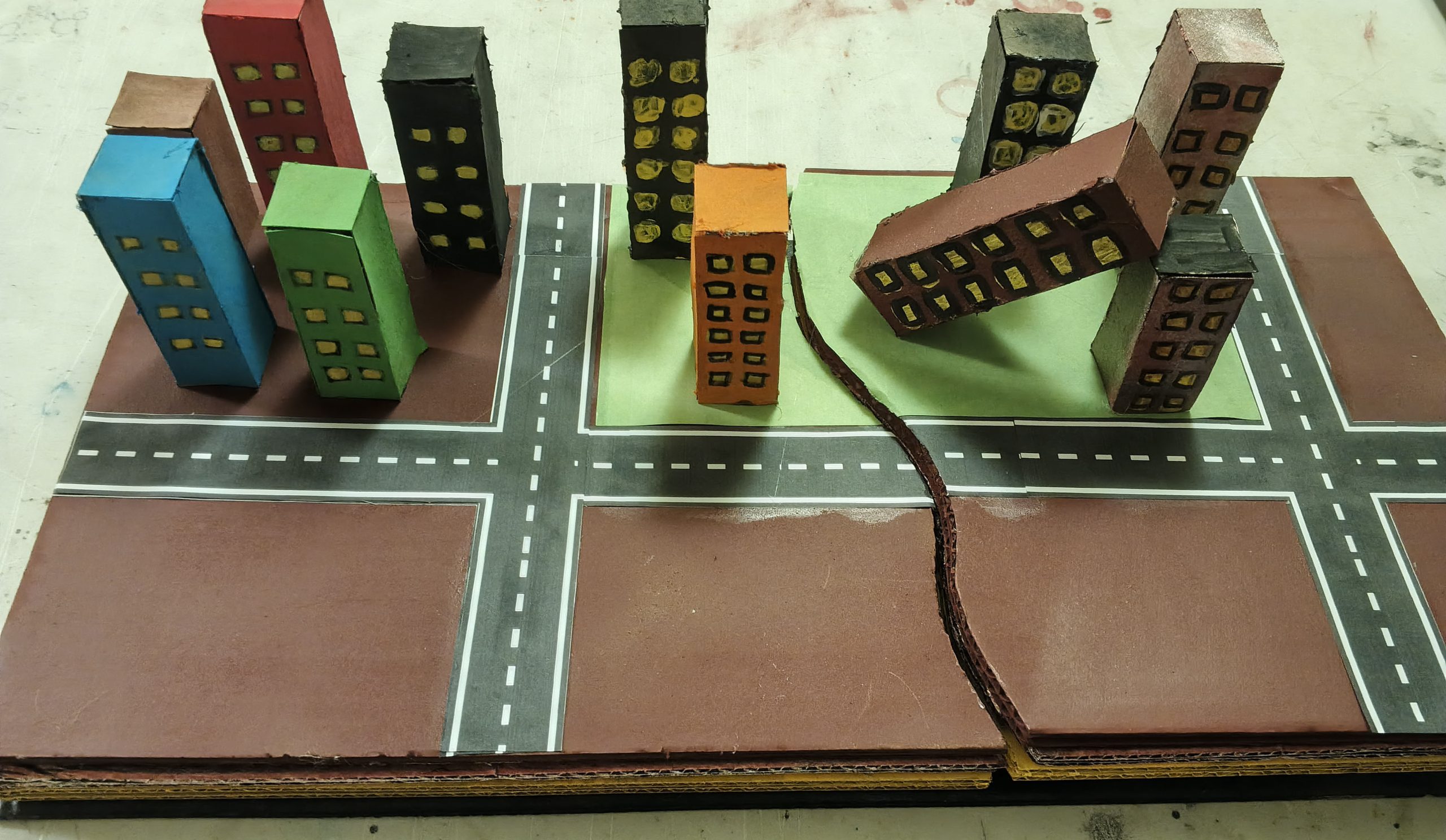 Fault Line Model : Reverse Slip 1